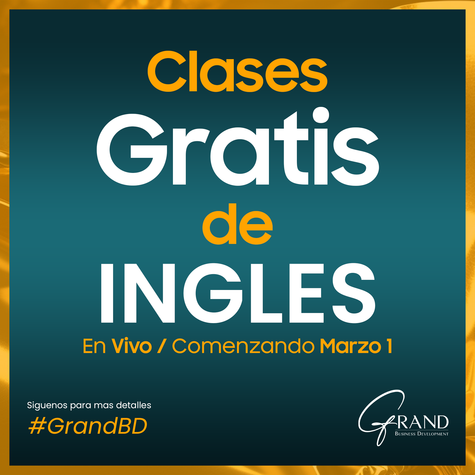 Clases Gratuitas de Inglés en Vivo